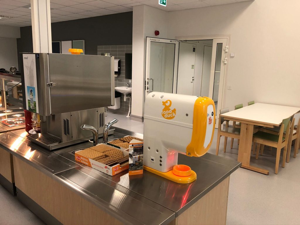 Uudet FOODDUCK® mobile -laitteet tuovat sujuvuutta ruokalinjastoon